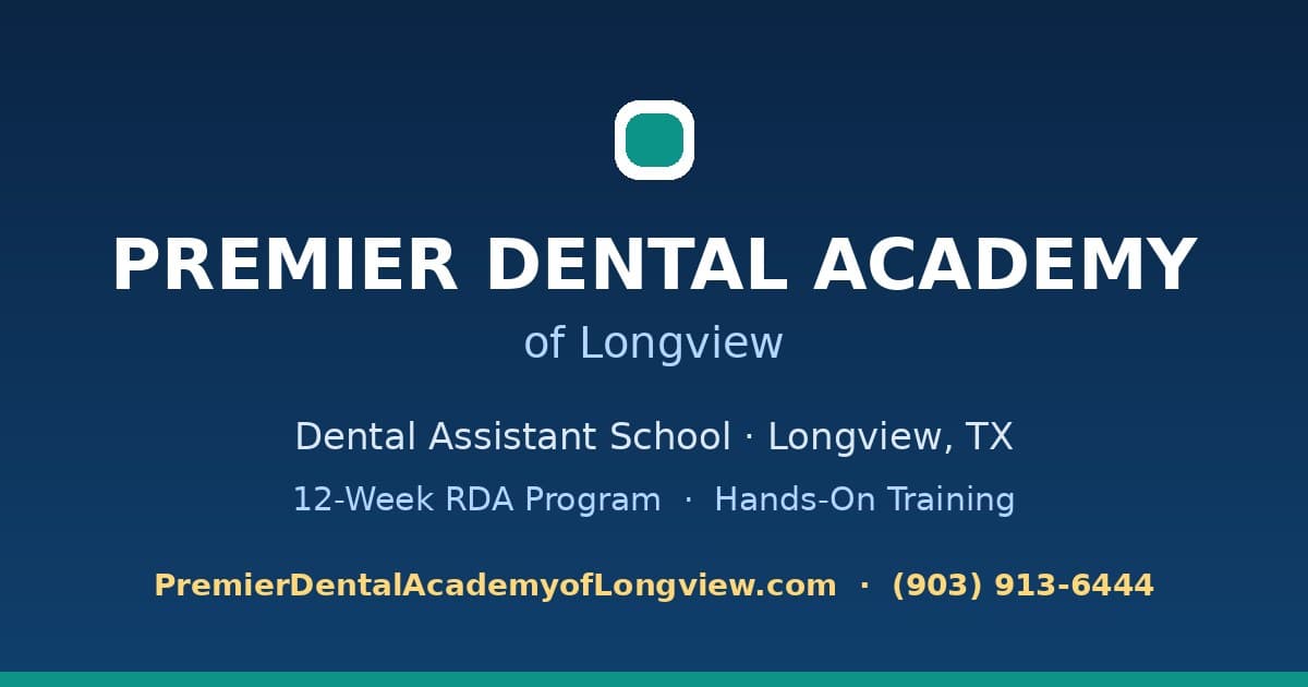 Premier Dental Academy of Longview enrollment website