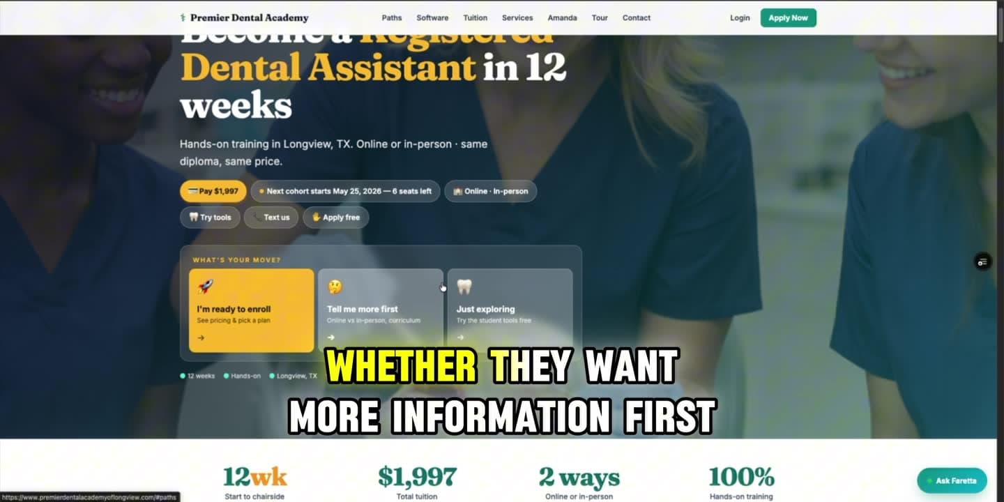 Example business makeover work connected to The LeadFlow Pro
